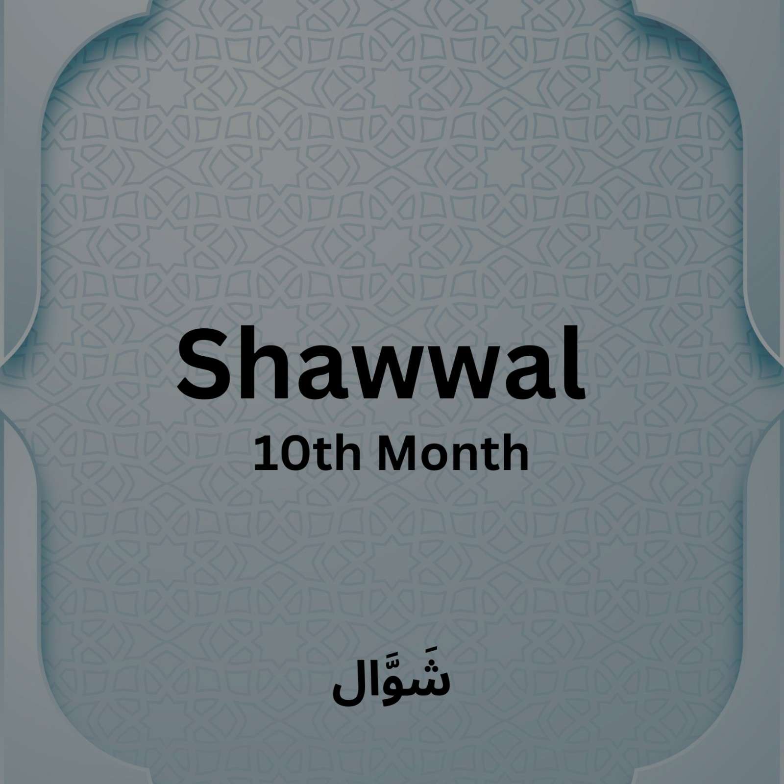 Beginning Of Shawwal